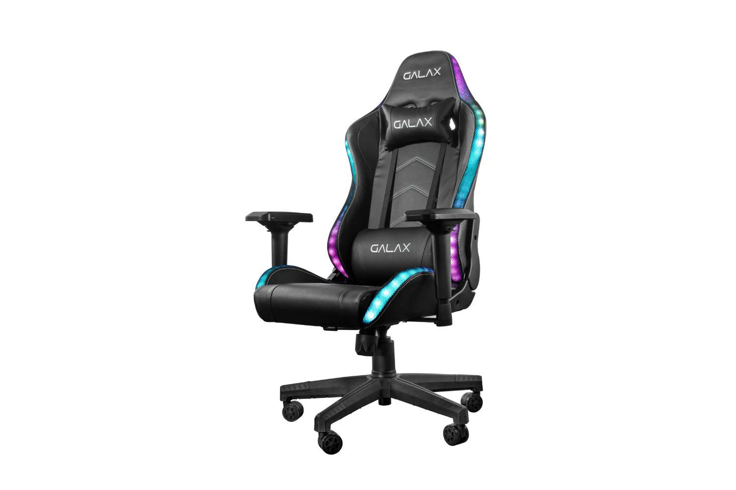 GALAX Gaming Chair (GC-01) RGB - Black-Gaming Chairs-Galax-computerspace