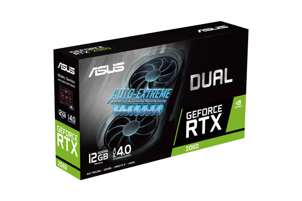 ASUS Dual GeForce RTX 2060 EVO 12GB GDDR6 Graphics Card