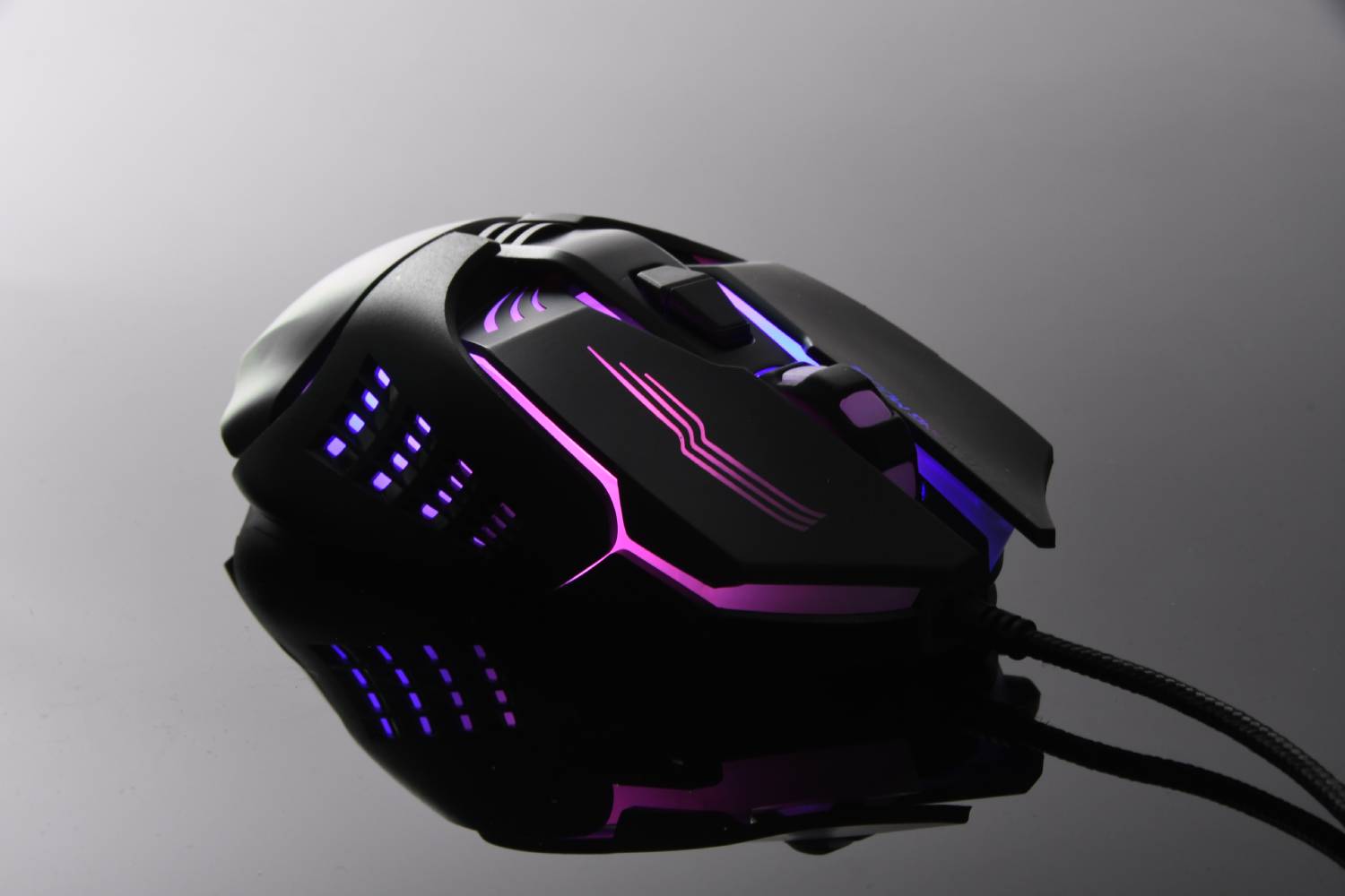 GALAX Gaming Mouse (SLD-02) 3200DPI/ 7 Lights/ 6 Keys-MOUSE-Galax-computerspace