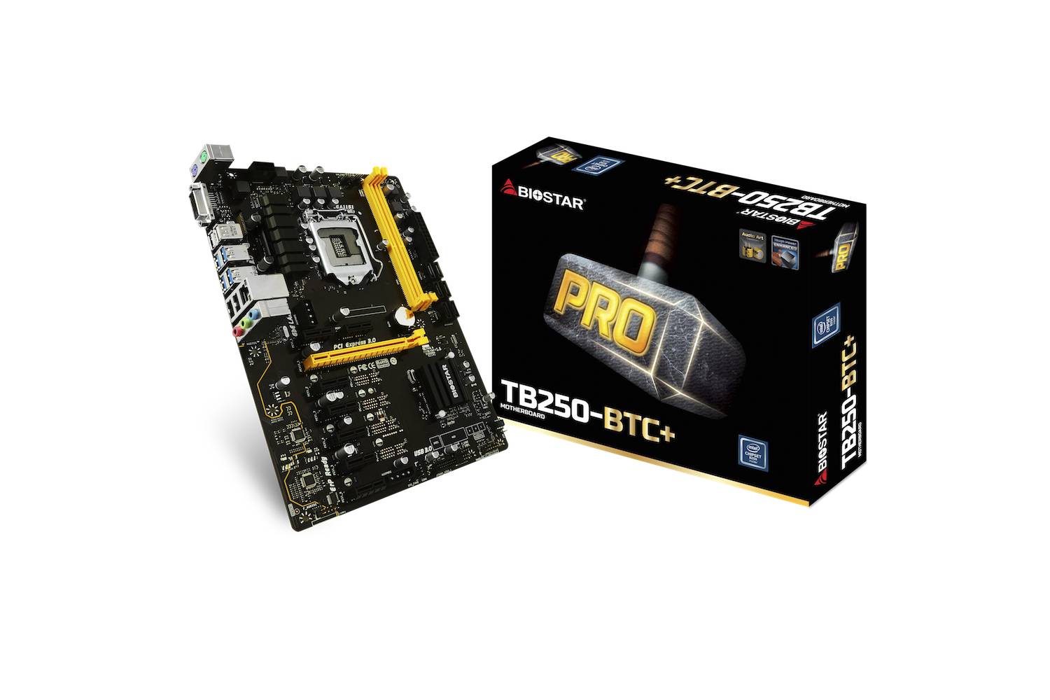 Biostar TB250-BTC+ Motherboard