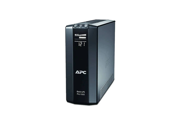 APC Back-UPS Pro BR1000G-IN 1000VA / 600W UPS with LCD & AVR | Power-Saving Backup for PC & Home Office | 230V