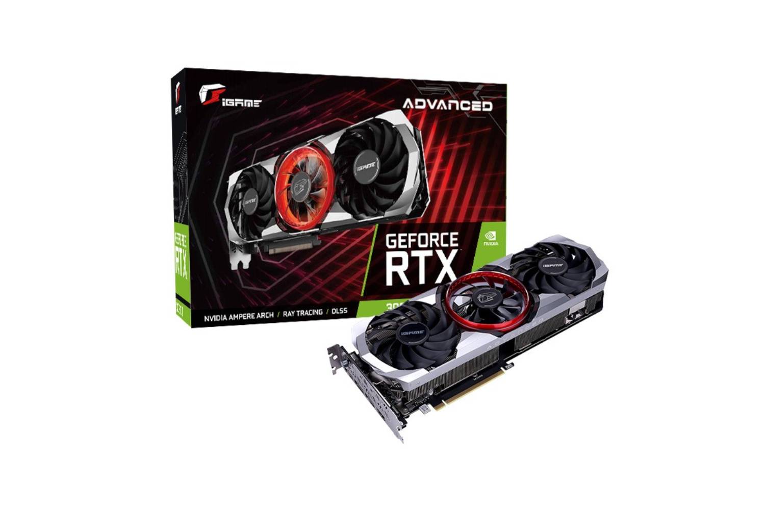 Colorful iGame GeForce RTX 3060 Ti Advanced OC-V LHR Graphics Card-GRAPHICS CARD-Colorful-computerspace