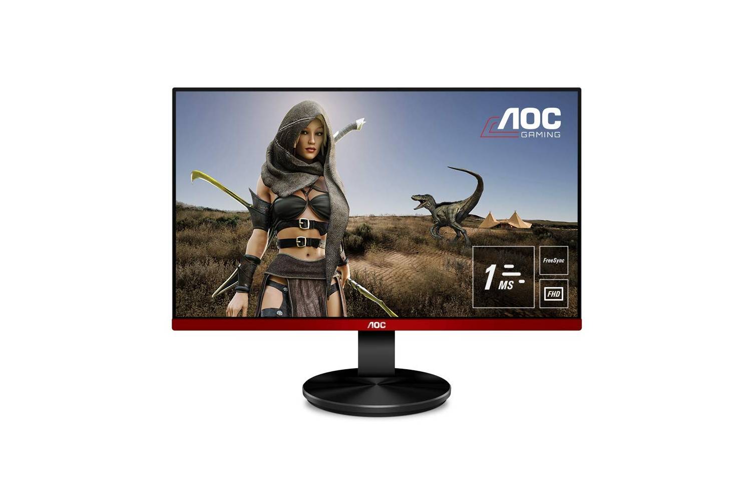 Aoc 24.5 inch LED Gaming Monitor Full HD, Free Sync, 75Hz, 1ms, in-Built Speaker