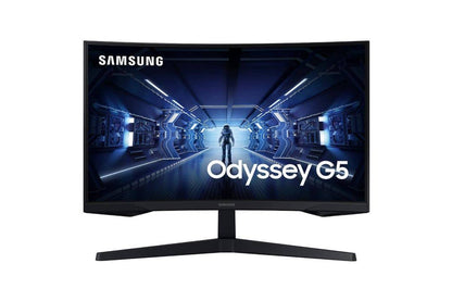 Samsung G5 Series C27G55T 27" 1000R Curved Gaming Monitor with WQHD resolution.