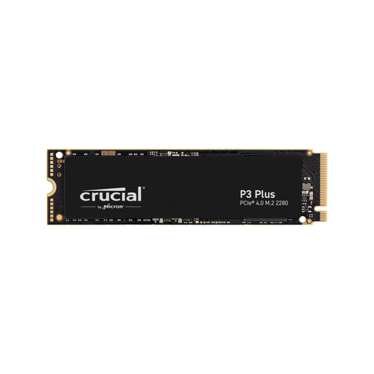 Crucial P3 Plus 1TB PCIe M.2 2280 nvme Gen4 read 5,000 MB/s write 3,600 MB/s SSD