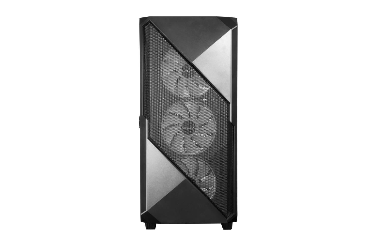 GALAX PC Case Revolution 01 (REV-01) ATX, 4 ARGB Pre installed Fan Case-Cabinets-Galax-Black-computerspace