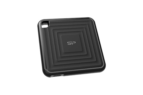 Silicon Power Portable SSD, Compact Pocket-Size USB 3.2 Gen 2 External Solid State Drive, Up to 540MB/s, PC60 Series