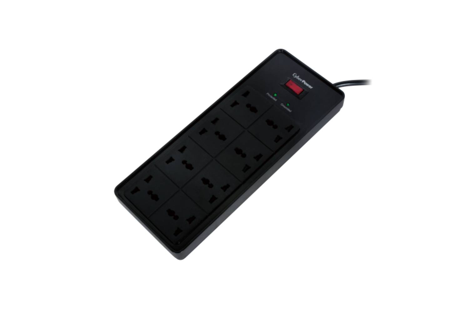 CyberPower Surge Protector 8 Way, Universal Sockets