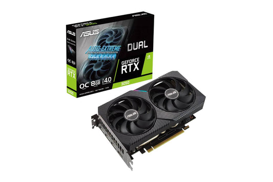 ASUS Dual GeForce RTX 3050 OC Edition 8GB Graphics Card