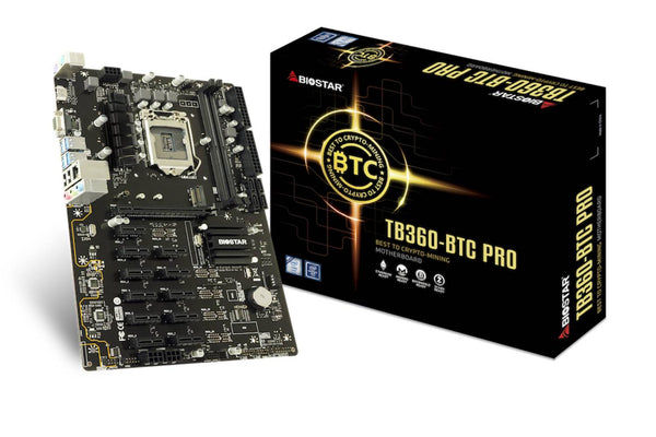 Biostar TB360-BTC PRO Ver. 6.x Mining Motherboard