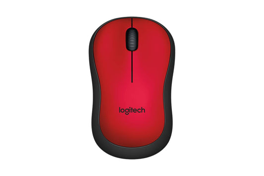 Logitech M221 Silent Wireless Mouse Red
