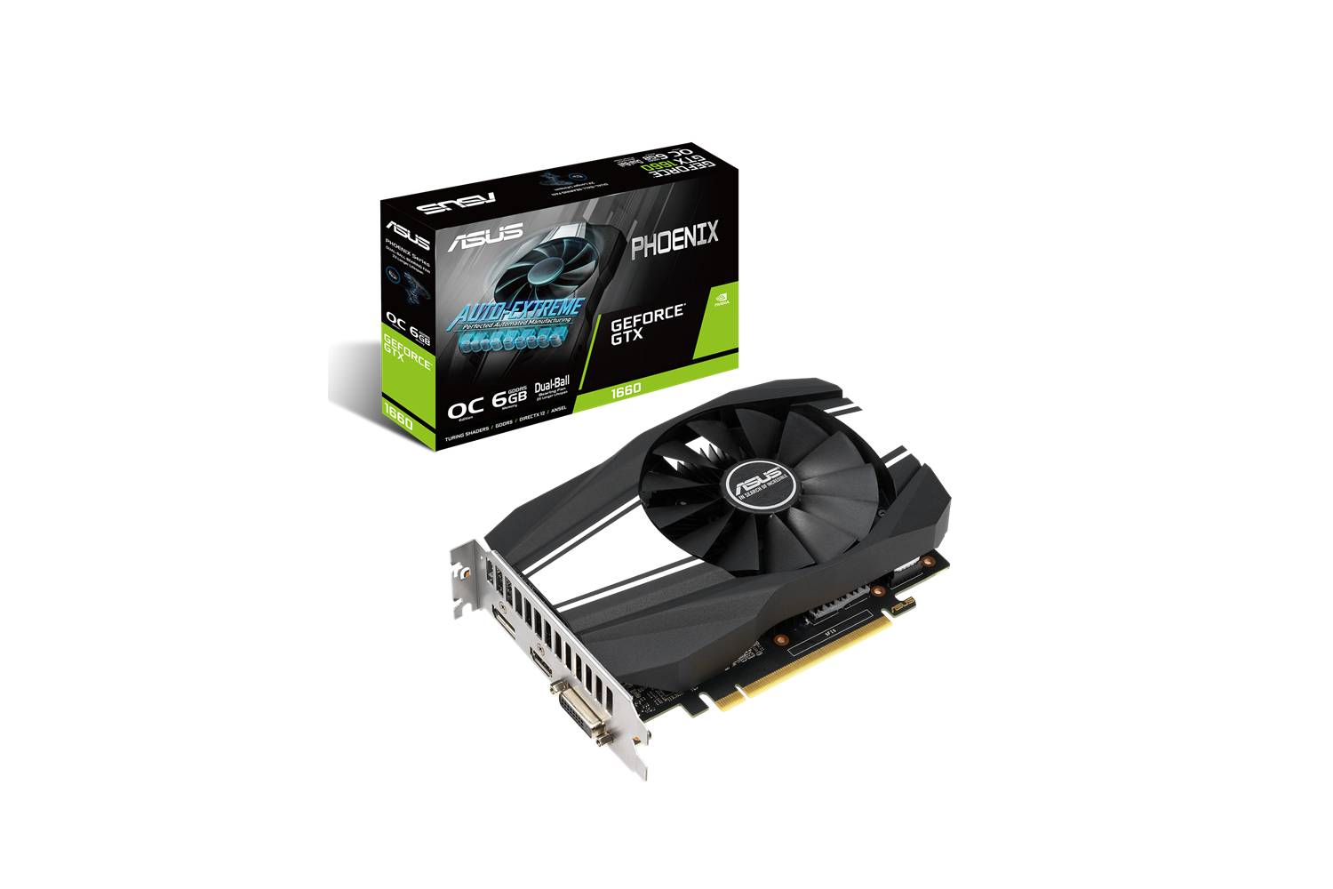 ASUS Phoenix GeForce GTX 1660 OC edition 6GB Graphics Card