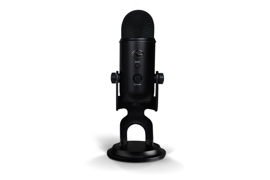 Blue Yeti Premium Multi Pattern USB Microphone with Blue Voice