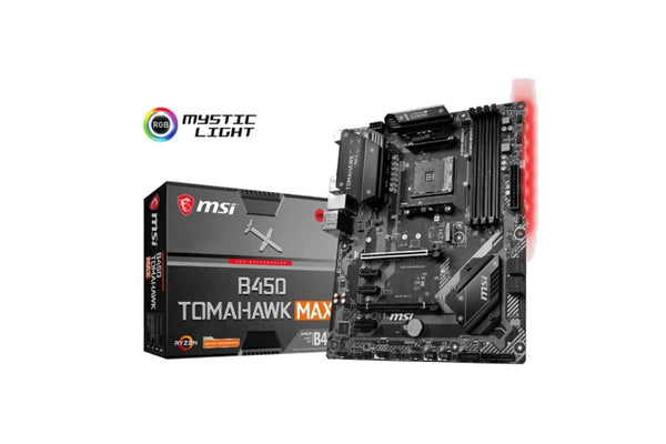 MSI B450 TOMAHAWK MAX Amd Ryzen MOTHERBOARD