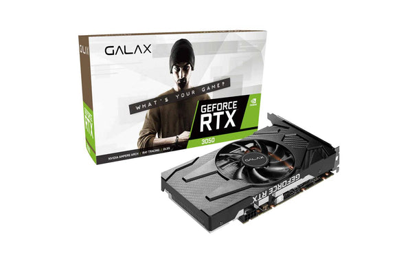 GALAX GeForce RTX 3050 (1-Click OC) 8GB GDDR6 128-bit DP*3/HDMI/ Graphics Card