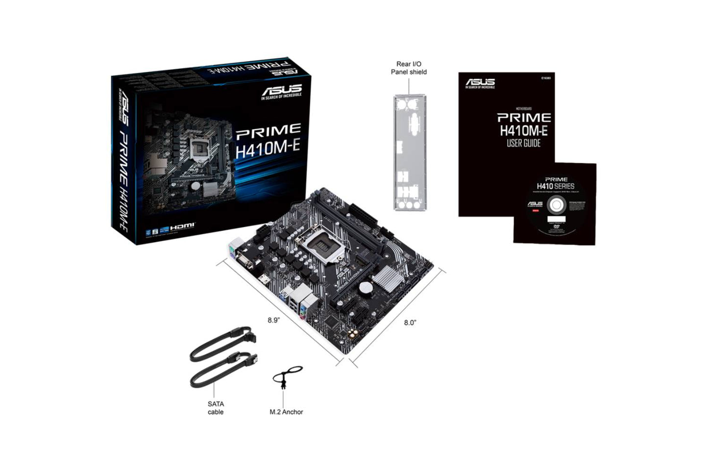 Asus Prime-H410M-E (LGA 1200) mic-ATX motherboard with M.2 support