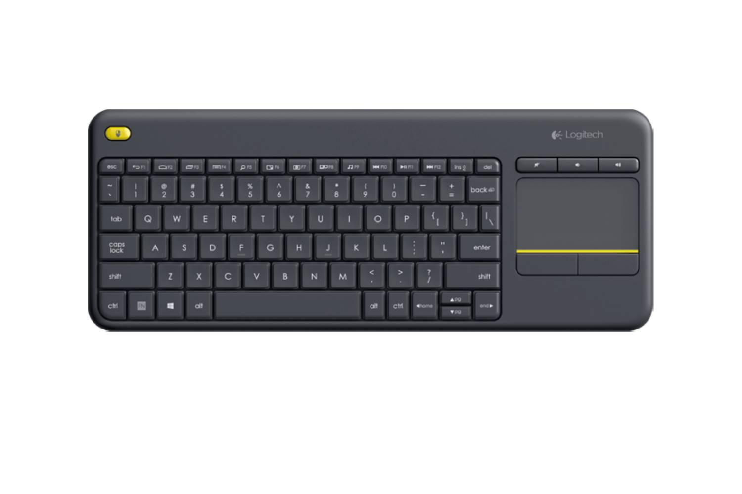 Logitech K400 plus Wireless Touch Keyboard