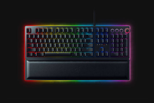 Razer Huntsman Elite - Clicky Optical Switch - US Purple Keyboard