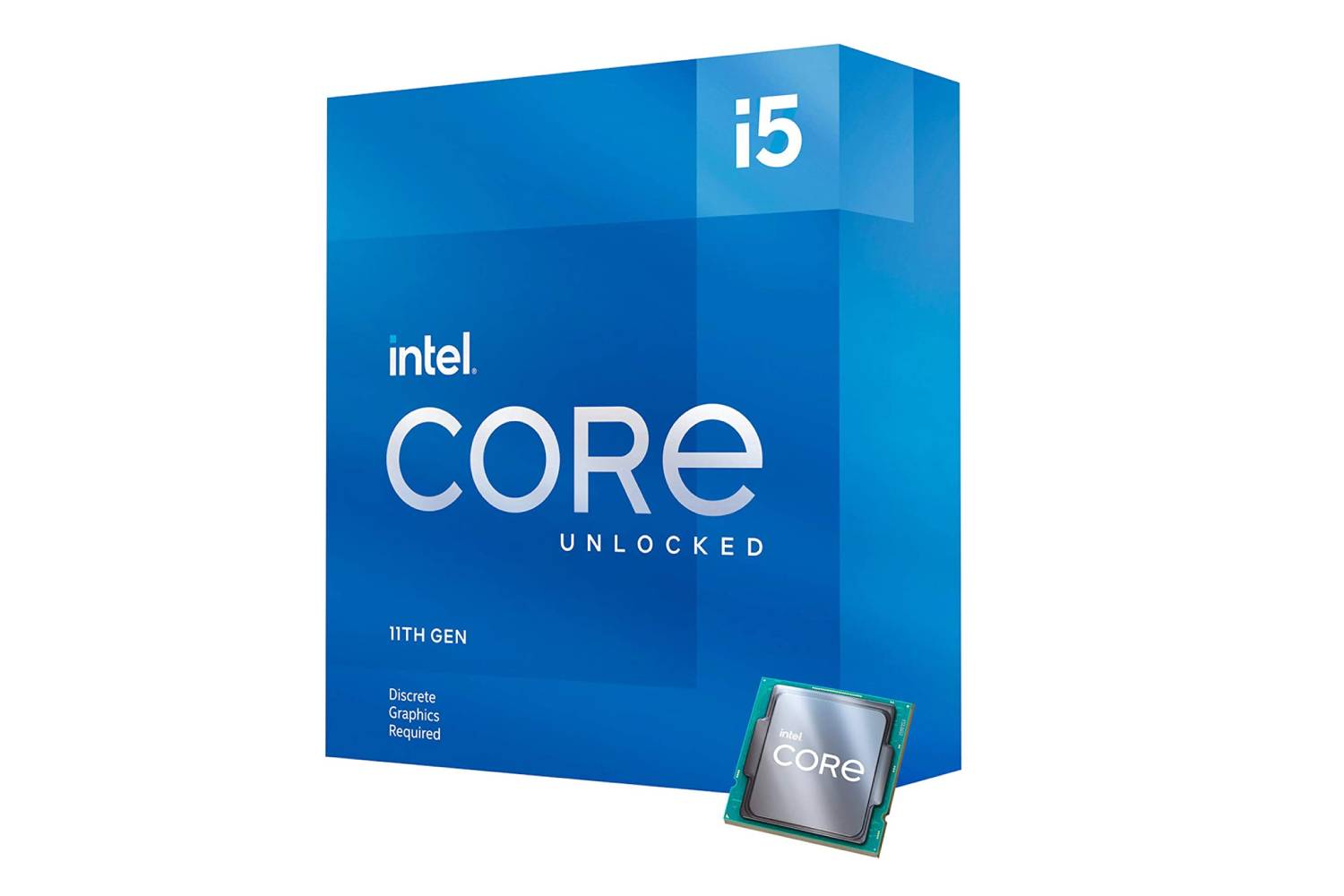 Intel Core i5-11600KF Desktop Processor 6 Cores up to 4.9 GHz ...