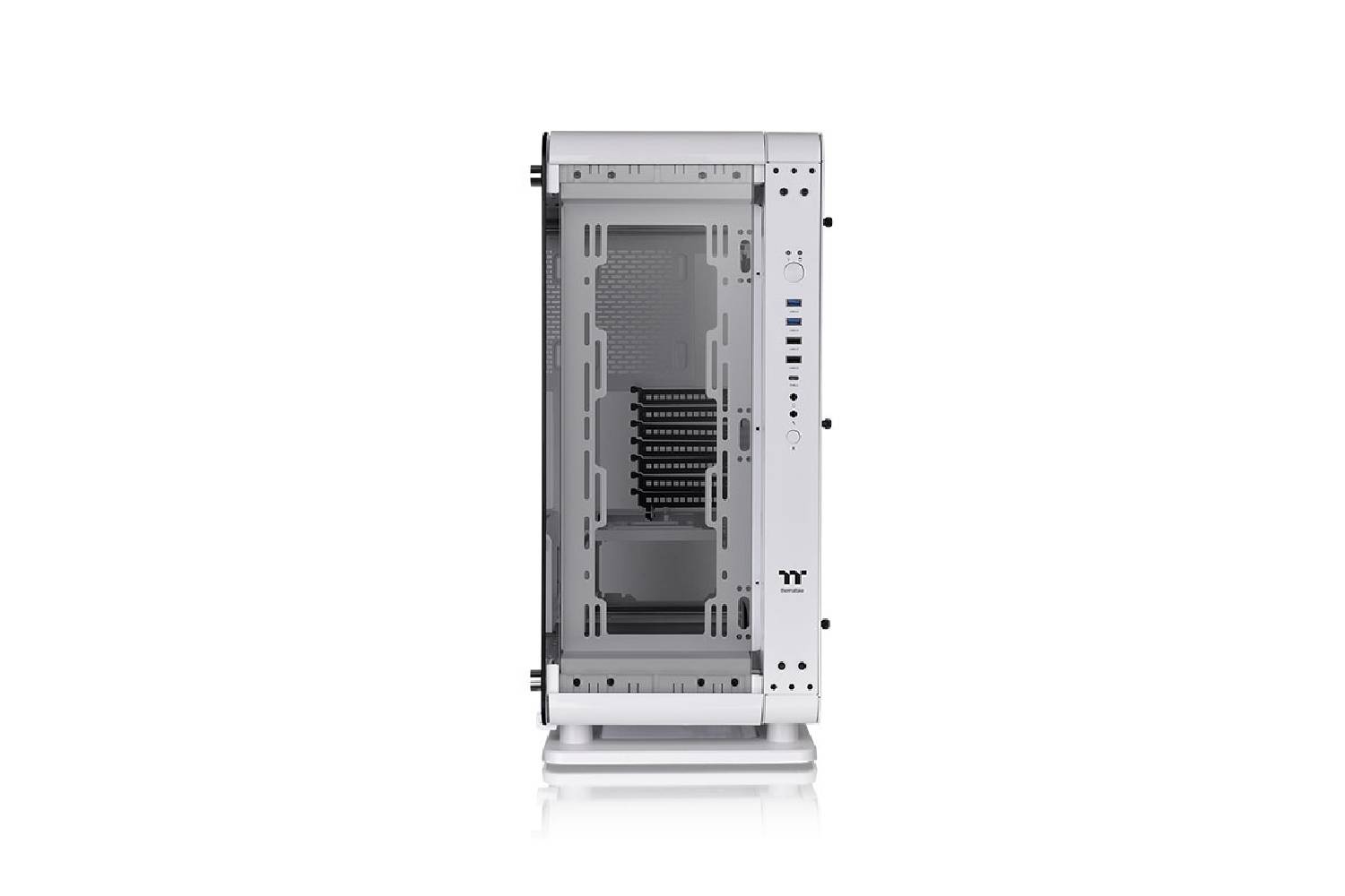 Thermaltake Core P6 Tempered Glass Mid Tower Chassis cabinet - white-CABINETS-Thermaltake-computerspace