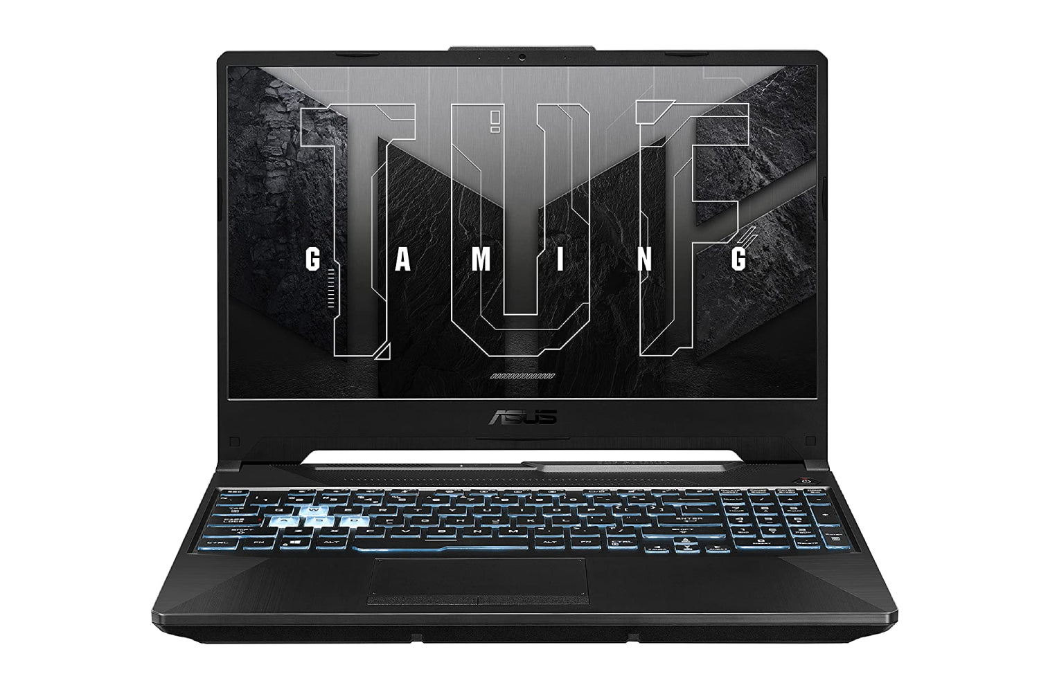 Asus Tuf Gaming A15 R5 4600H/ GTX1650- 4GB/ 8G/ 512GB SSD/ 15.6 FHD-144hz/ Backlit KB- 1 zone RGB/ 90Whr/ WIN 11/ 0/ WiFi 6/ McAfee(1 year)/ 2B-GRAPHITE BLACK (Plastic) Laptop-Laptops-ASUS-computerspace