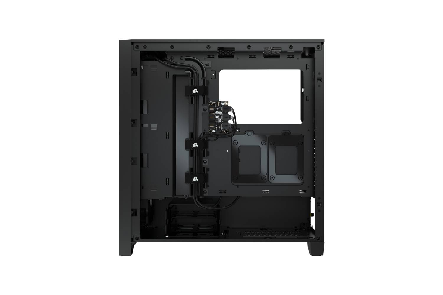 Corsair CUE 4000X RGB Tempered Glass Mid-Tower ATX Case — Black