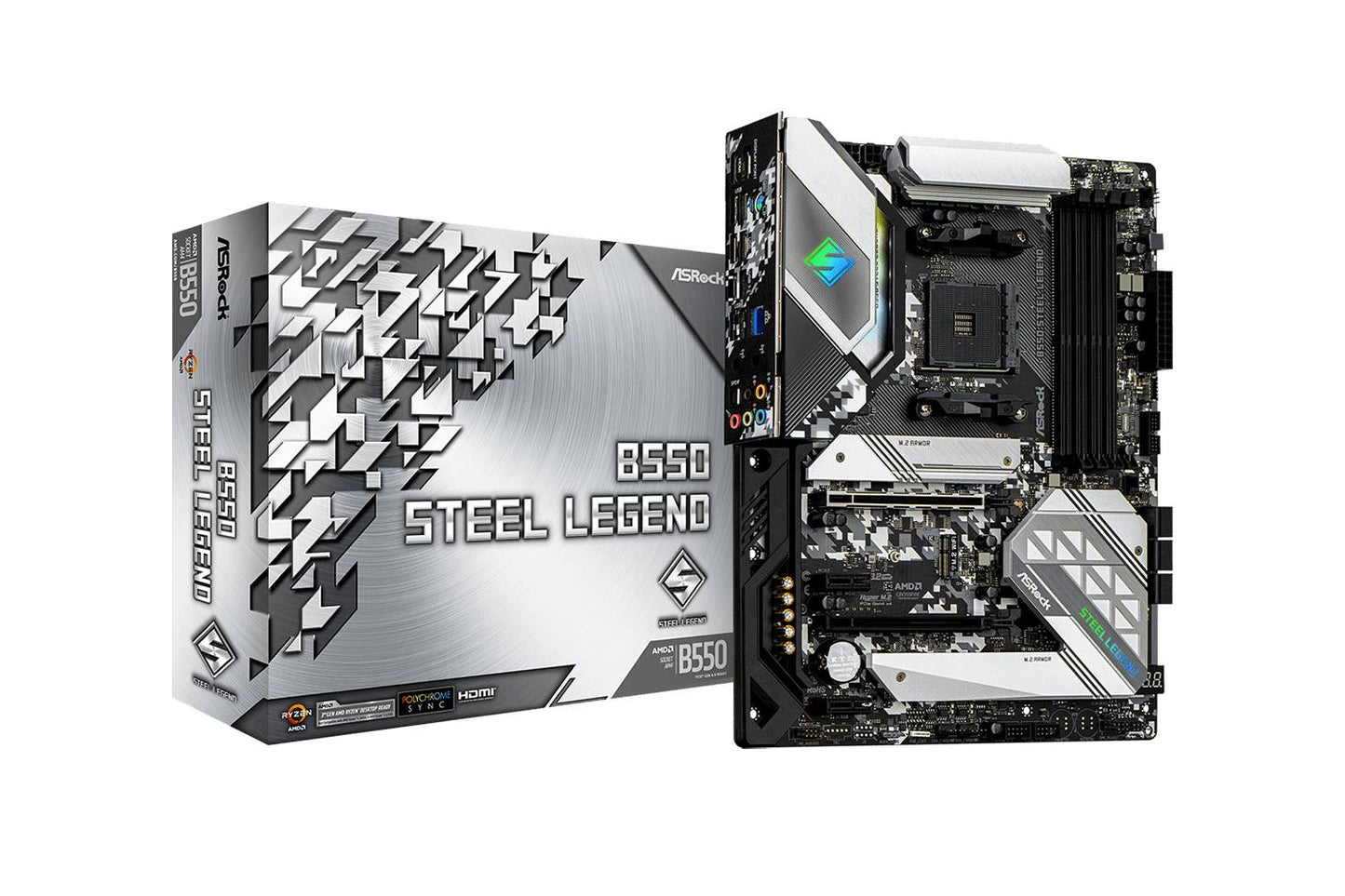 Asrock B550 Steel Legend Motherboard