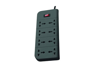 Belkin Essential Series F9E800zb2M-GRY 8-Socket Surge Protector-Surge Protector-computerspace