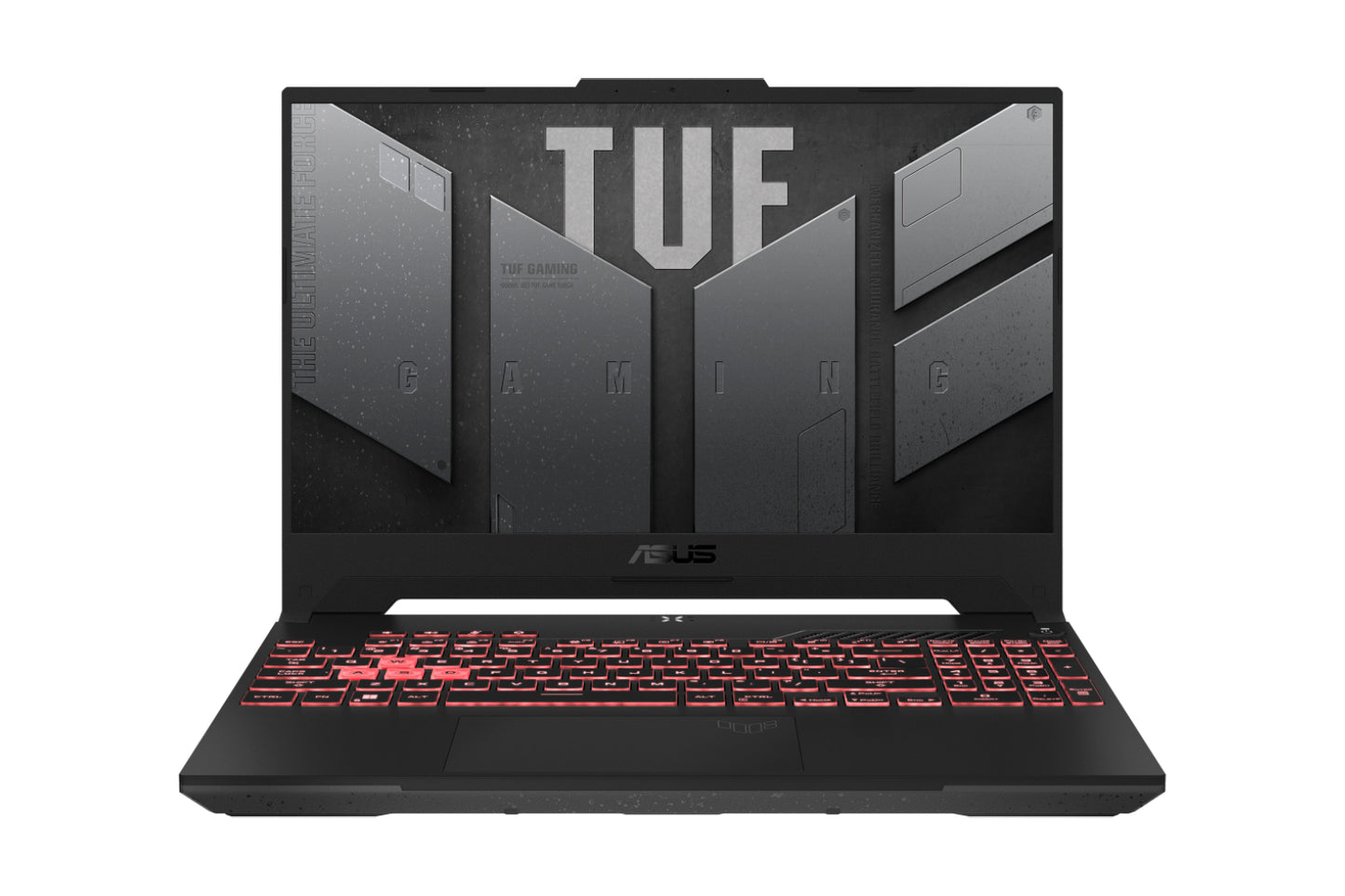 Asus Tuf Gaming A15 R7 4800H/ RTX3050- 4GB/ 8G+8G/ 512G SSD/ 15.6 FHD-144hz/ Backlit KB- 1 zone RGB/ 90Whr/ WIN 11/ / / McAfee(1 year)/ 2B-GRAPHITE BLACK  FA506IC-HN075W Laptop