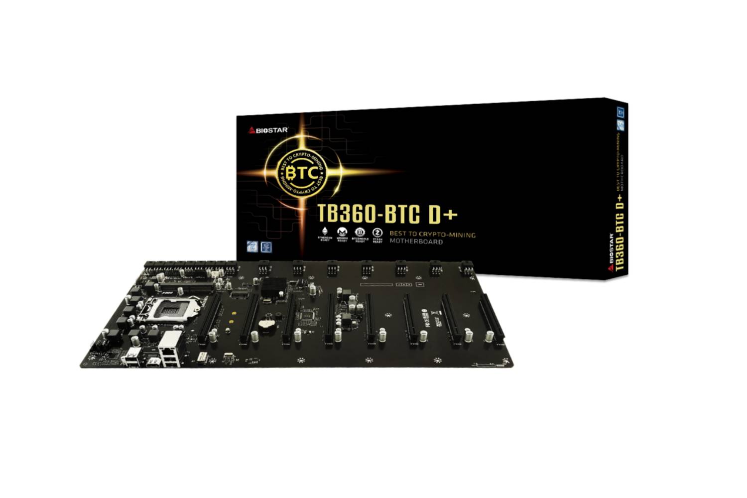 Biostar TB360-BTC D+ Ver. 6.0 Mining Motherboard