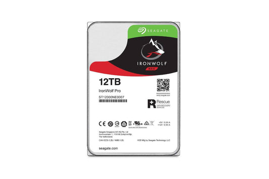 Seagate 12TB IronWolf Pro 7200RPM SATA 6Gb/s 256MB Cache 3.5-Inch NAS HDD