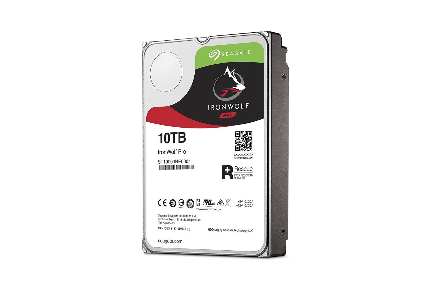 Seagate 10TB IronWolf Pro 7200RPM SATA 6Gb/s 256MB Cache 3.5-Inch NAS HDD