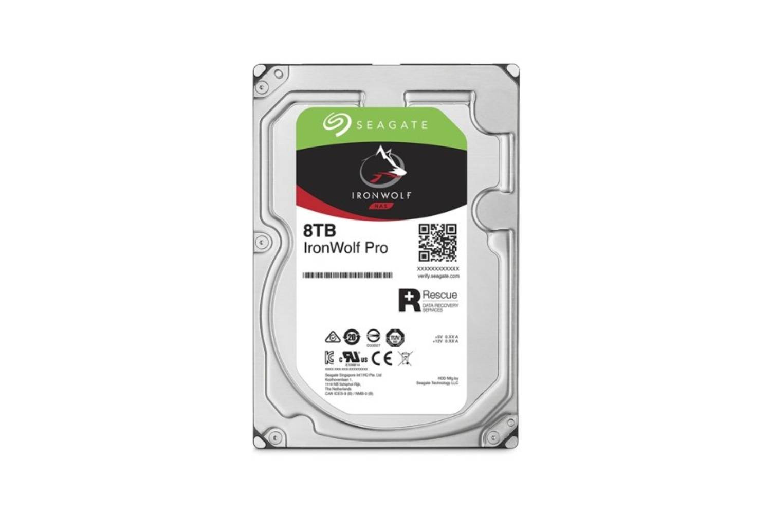 Seagate 8TB IronWolf Pro 7200RPM SATA 6Gb/s 256MB Cache 3.5-Inch NAS HDD