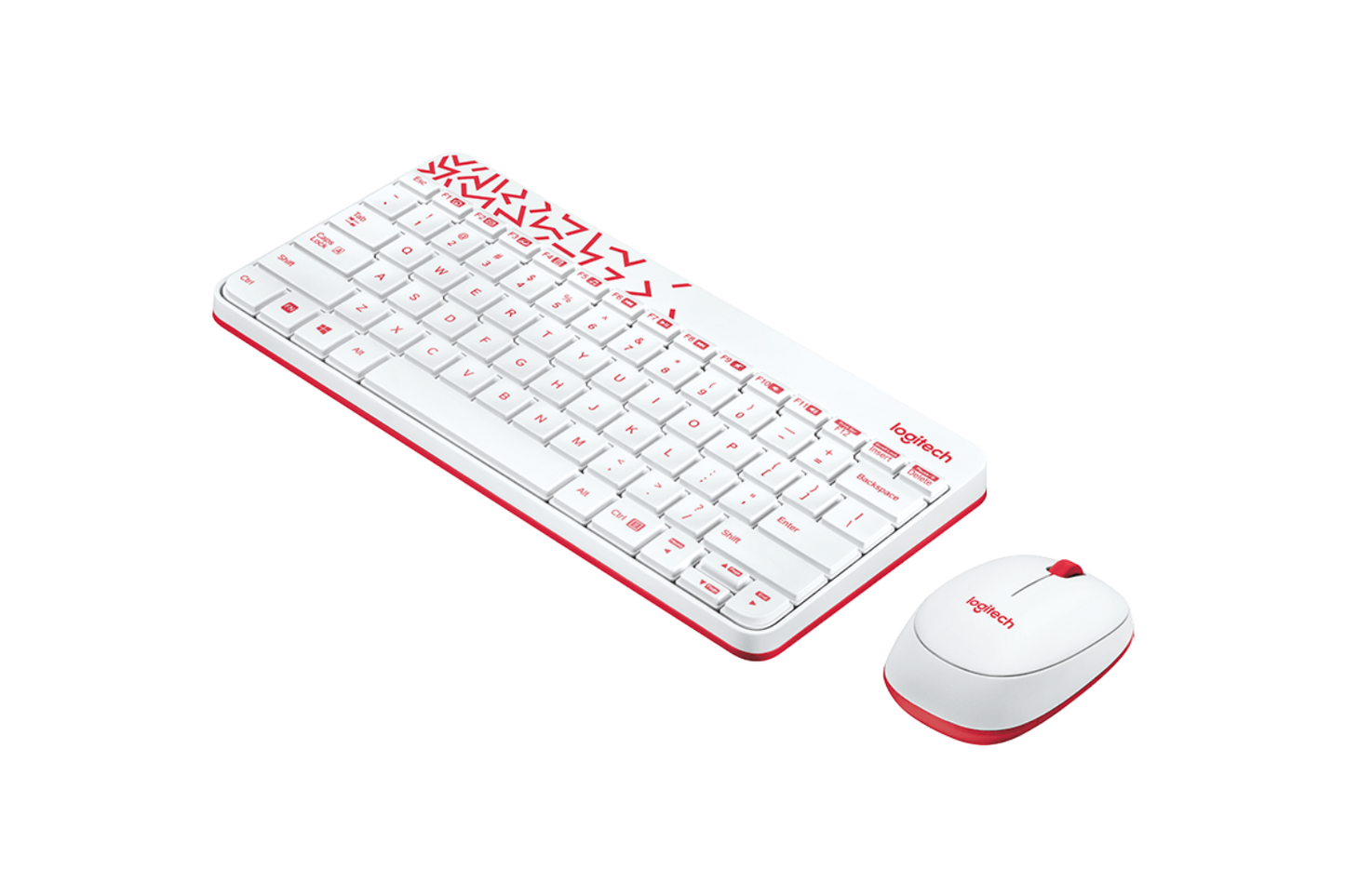 Logitech MK240 Wireless Combo Keyboard and Mouse White