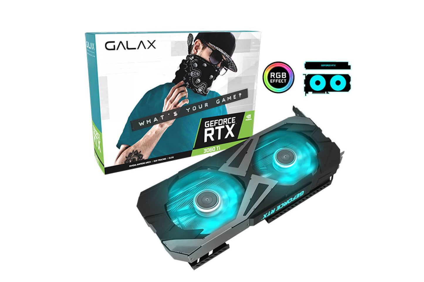 Galax RTX 3060 TI Ex Graphics Card