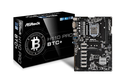 Asrock H110 Pro BTC + Motherboard + Intel Pentium dual core 4400(6th gen) + Crucial 8GB RAM