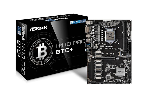 Asrock H110 Pro BTC + Motherboard