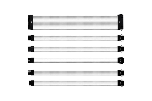 Cooler Master CMA-NEST16XXWT1-GL Universal PSU Extension Cable Kit With PVC Sleeving