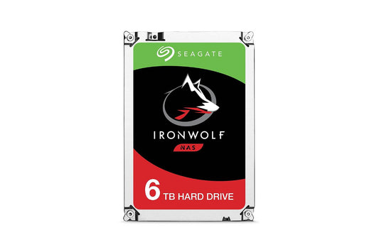 Seagate IronWolf NAS 6TB 6Gb/s 3.5-Inch 7200RPM Internal SATA HDD