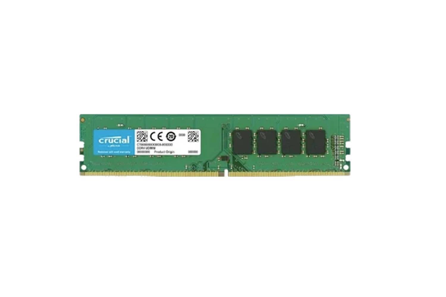 Crucial 8GB DDR4 2400Mhz UDIMM RAM Memory Desktop