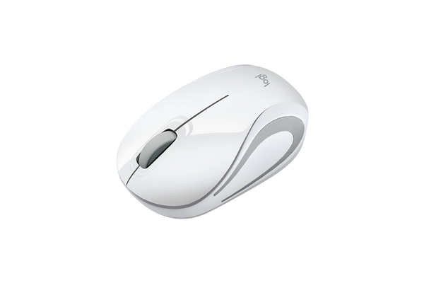 Logitech M187 Mini Wireless Mouse White