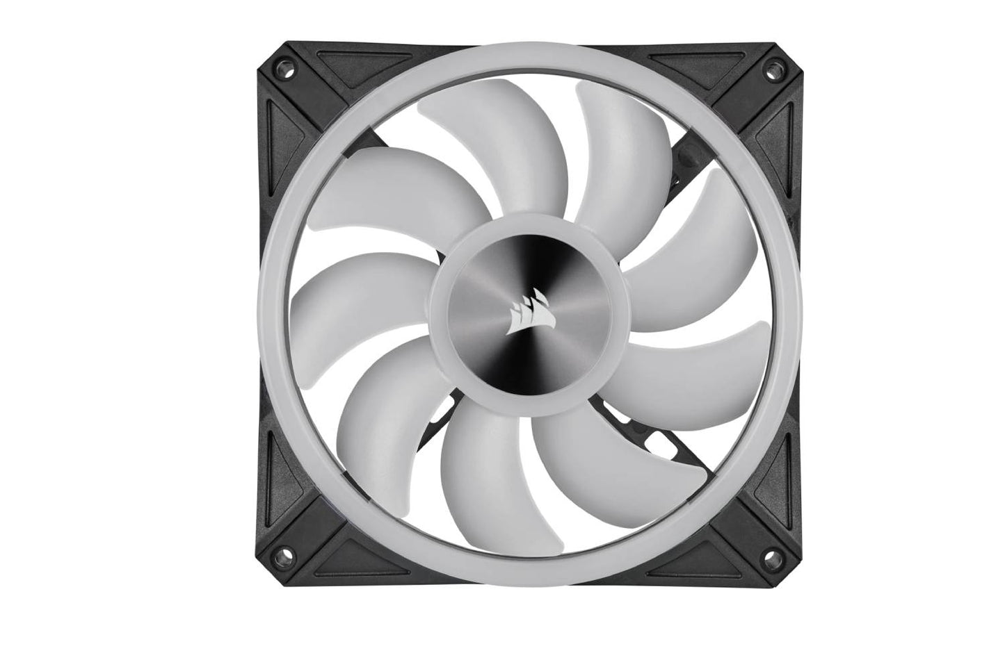 Corsair iCUE QL140 RGB 140mm PWM Dual Fan Kit with Lighting Node CORE