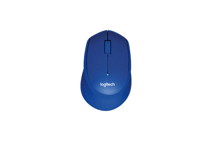 Logitech M331 Silent Plus Mouse Blue