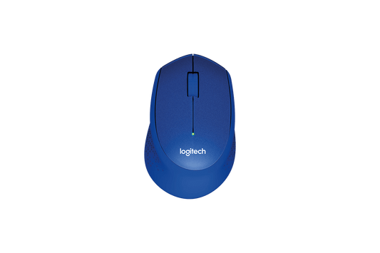 Logitech M331 Silent Plus Mouse Blue