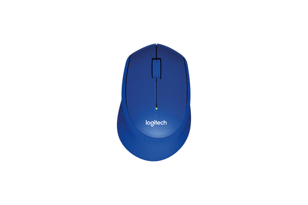 Logitech M331 Silent Plus Mouse Blue