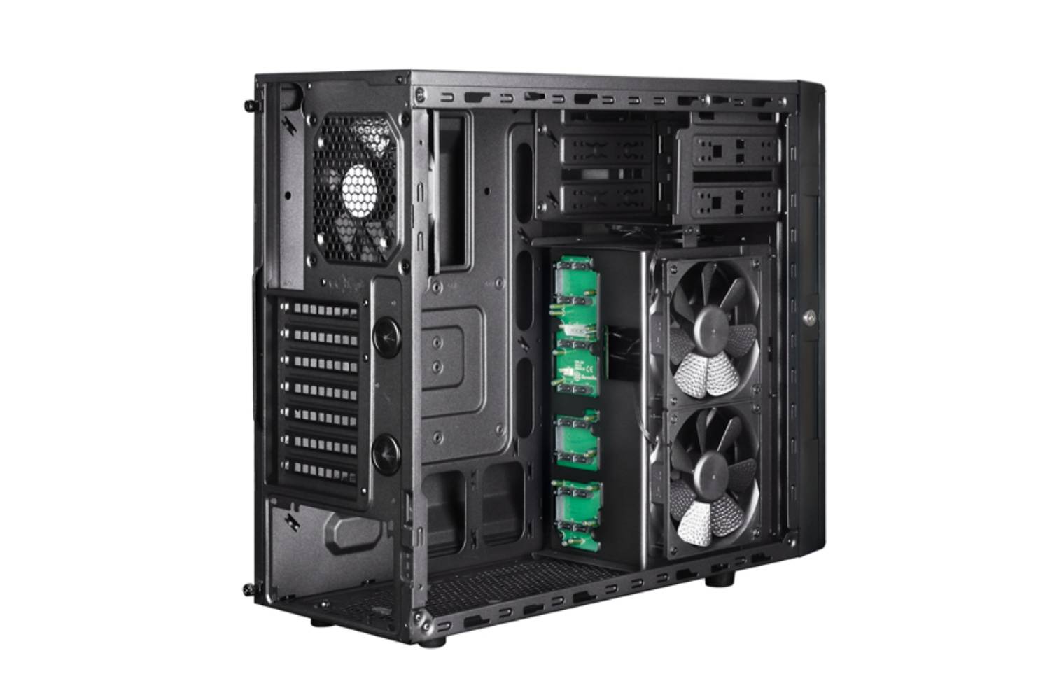 Silverstone CS380 Supports eight hot-swappable 3.5" HDD Cabinet