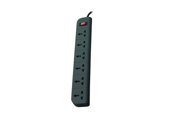 Belkin Essential Series F9E600zb2MGRY 6-Socket Surge Protector