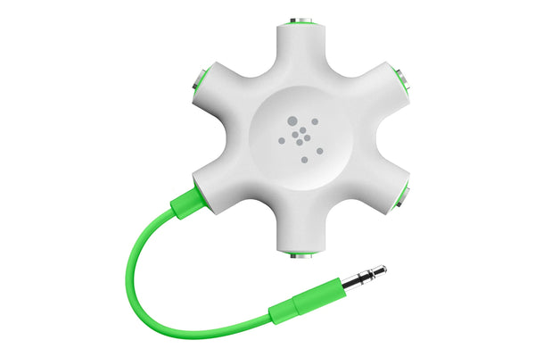 Belkin RockStar 5-Jack 3.5 mm Audio Headphone Splitter