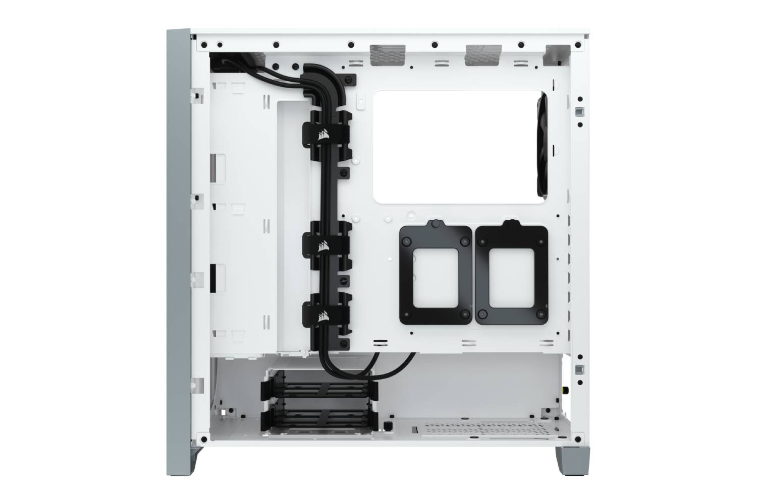 Corsair 4000D AIRFLOW Tempered Glass Mid-Tower ATX Case — White