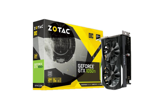ZOTAC GeForce GTX 1050 Ti OC Edition Graphics card